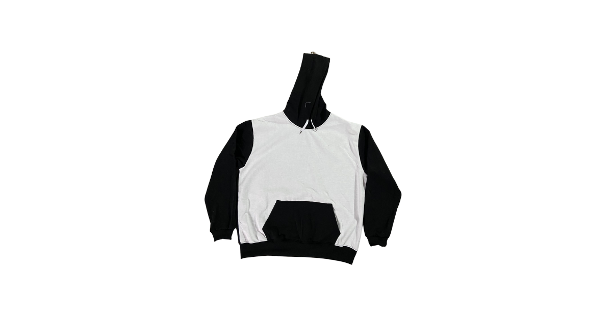 Men'S Casual And Fashionable Standing Collar Solid Color Hoodie Polyester  Sweatshirt for Sublimation (Black, M) at  Men's Clothing store