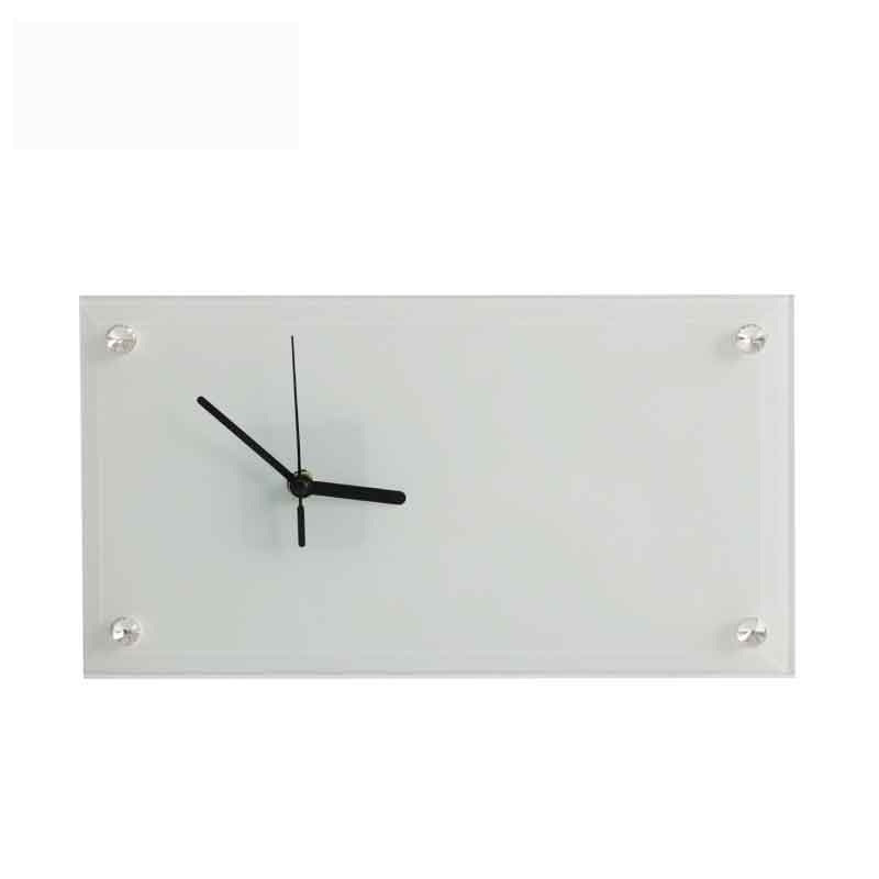 White Plastic Blank Sublimation Clock at Rs 150/piece in Rajarhat Gopalpur
